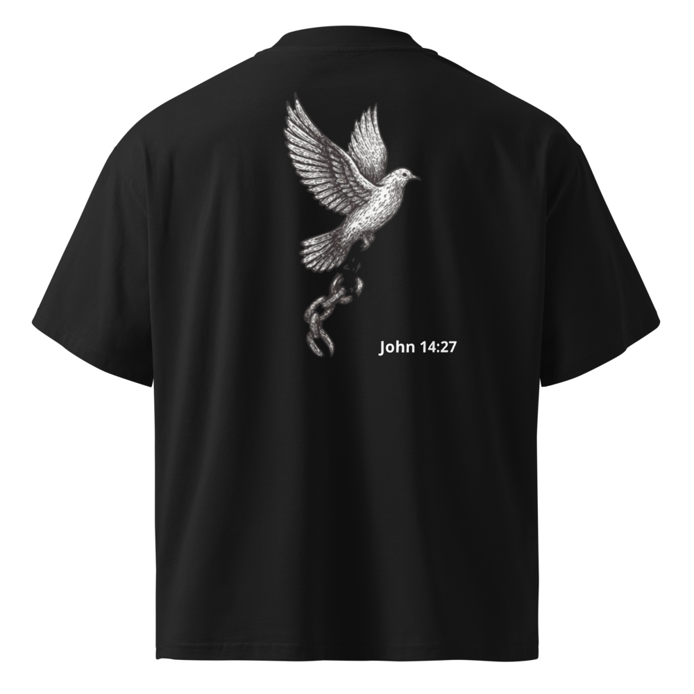 John 14:27 White T-shirt